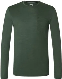 Super.natural City LS Skjorte Herrer, R&oslash;d