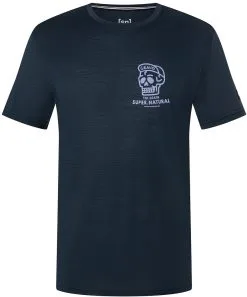 Super.natural Gravel Tee Men, Bl&aring;