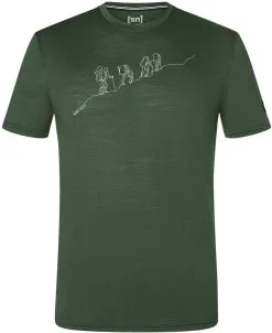 Super.natural Hiking Te Herrer, R&oslash;d