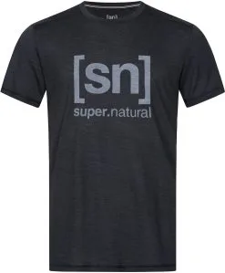 Super.natural Logo T-shirt Herrer, Gr&aring;