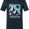 Super.natural Mountain Adventure Tee Men, Bl&aring; -Campingtøj Butik supernatural mountain adventure tee men blueberry vapor grey wasabi 2