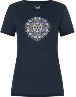 Super.natural Ornament Tee Women, R&oslash;d