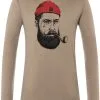 Super.natural Sailor LS Shirt Men, Gr&aring; -Campingtøj Butik supernatural sailor ls shirt men brindle jet black high risk red 3 2