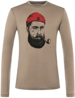 Super.natural Sailor LS Shirt Men, Gr&oslash;n