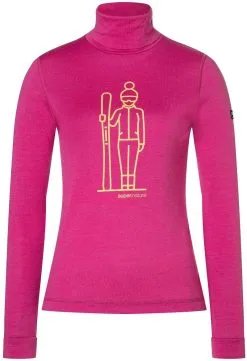 Super.natural Skieuese Skildpaddehals Damer, Gul