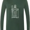 Super.natural Skieur LS Skjorte Herrer, Petroleumsgrøn 2 Super.natural Skieur LS Skjorte Herrer, Petroleumsgrøn -Campingtøj Butik supernatural skieur ls shirt men deep forest feather grey 4