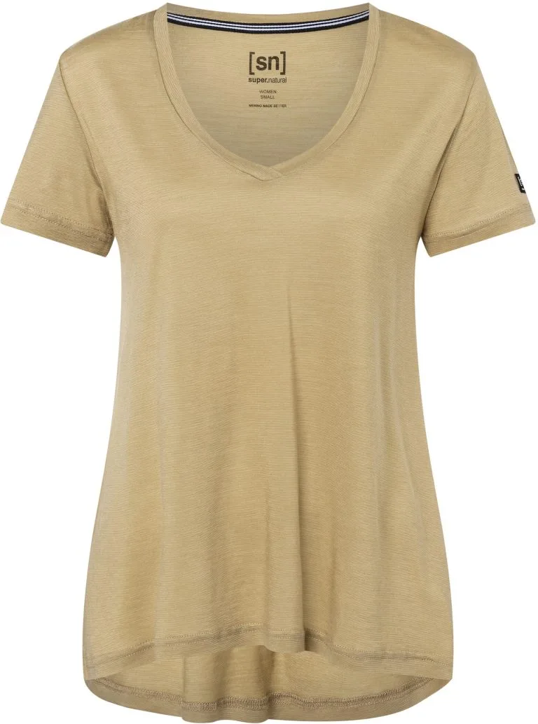 Super.natural Summer T-shirt Damer, Beige 3 Super.natural Summer T-shirt Damer, Beige