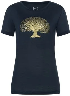 Super.natural Tree Of Knowledge Tee Women, Petroleumsgr&oslash;n
