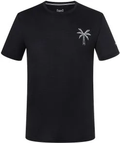 Super.natural Tropical Adventure Tee Men, Sort