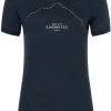 Super.natural Zugspitz Tee Women, Bl&aring; -Campingtøj Butik supernatural zugspitz tee women blueberry feather grey 2