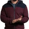 Tatonka Lakho Hættejakke Herrer, Grøn/grå 1 Tatonka Lakho Hættejakke Herrer, Grøn/grå -Campingtøj Butik tatonka lakho hooded jacket men dark aubergine blue 8