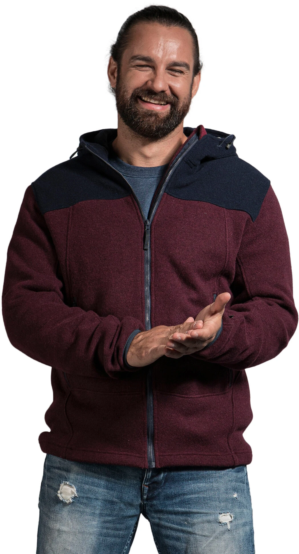 Tatonka Lakho Hættejakke Herrer, Grøn/grå 3 Tatonka Lakho Hættejakke Herrer, Grøn/grå