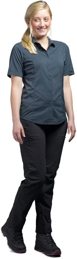 Tatonka Sejo SS-skjorte Damer, Bl&aring;