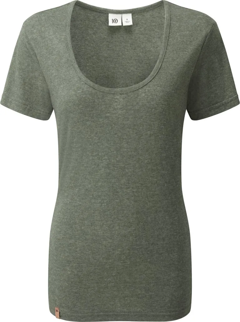 Tentree Hemp Scoop Neck T-Shirt Women, Violet 3 Tentree Hemp Scoop Neck T-Shirt Women, Violet