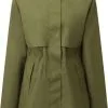 Tentree Lang Regnjakke Damer, Oliven 2 Tentree Lang Regnjakke Damer, Oliven -Campingtøj Butik tentree long rain jacket women olive night green 8