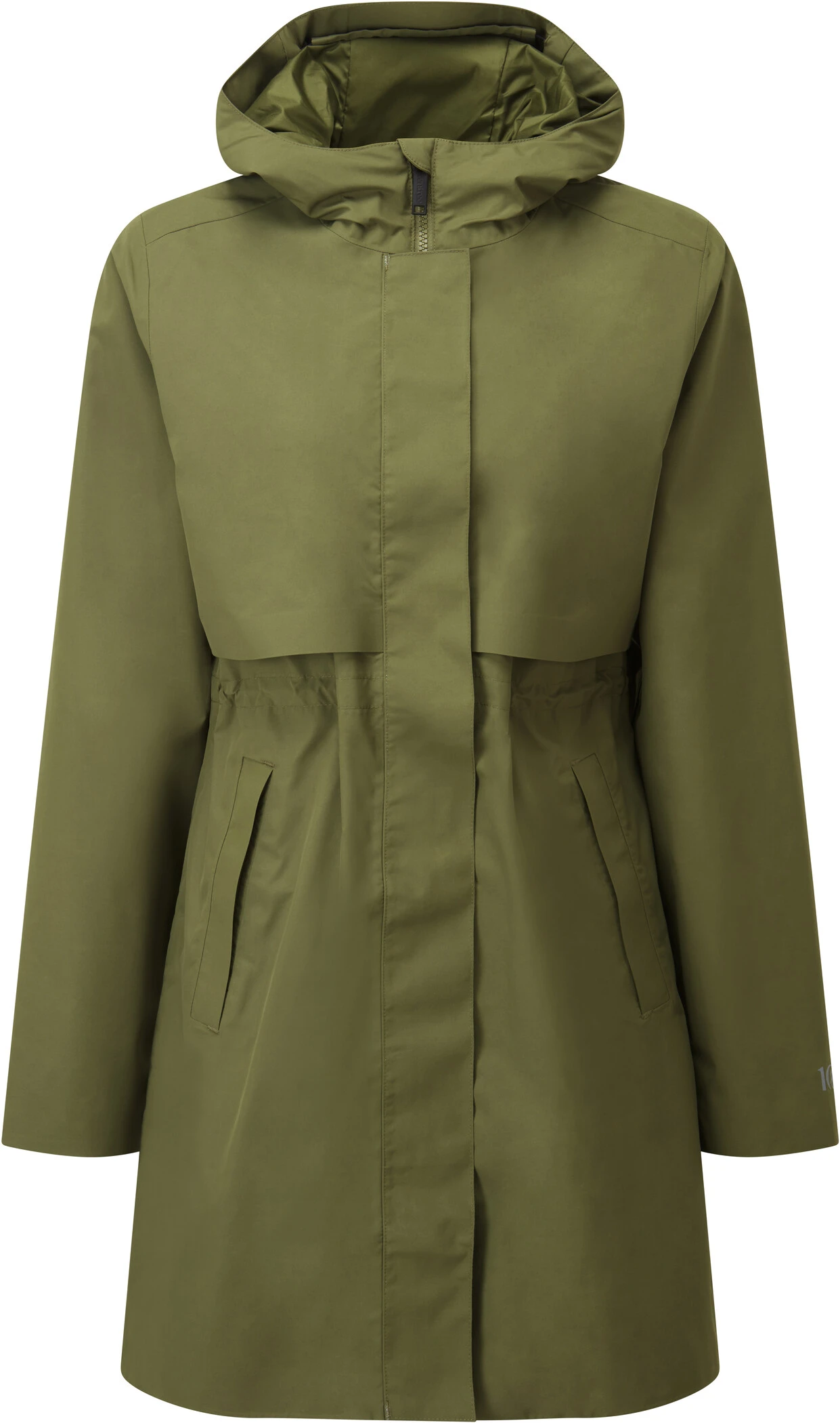 Tentree Lang Regnjakke Damer, Oliven 3 Tentree Lang Regnjakke Damer, Oliven