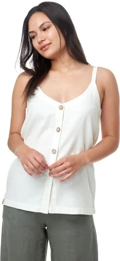 Tentree Main Street Tank Women, Hvid