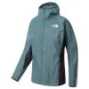 The North Face Ao Vindjakke M. Lynl&aring;s Damer, Petroleumsgr&oslash;n/gr&aring; -Campingtøj Butik the north face ao wind full zip jacket women goblin blue asphalt grey 1 1