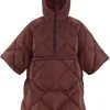 Therm-a-Rest Honcho Dunponcho, R&oslash;d -Campingtøj Butik therm a rest honcho down poncho burgandy 6