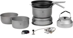 Trangia 25-4 HA ALU Stormkoger Ultralet Aluminium Med Gasbr&aelig;nder
