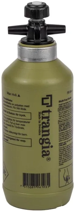 Trangia Sikkerhedsflaske 300 Ml Oliven