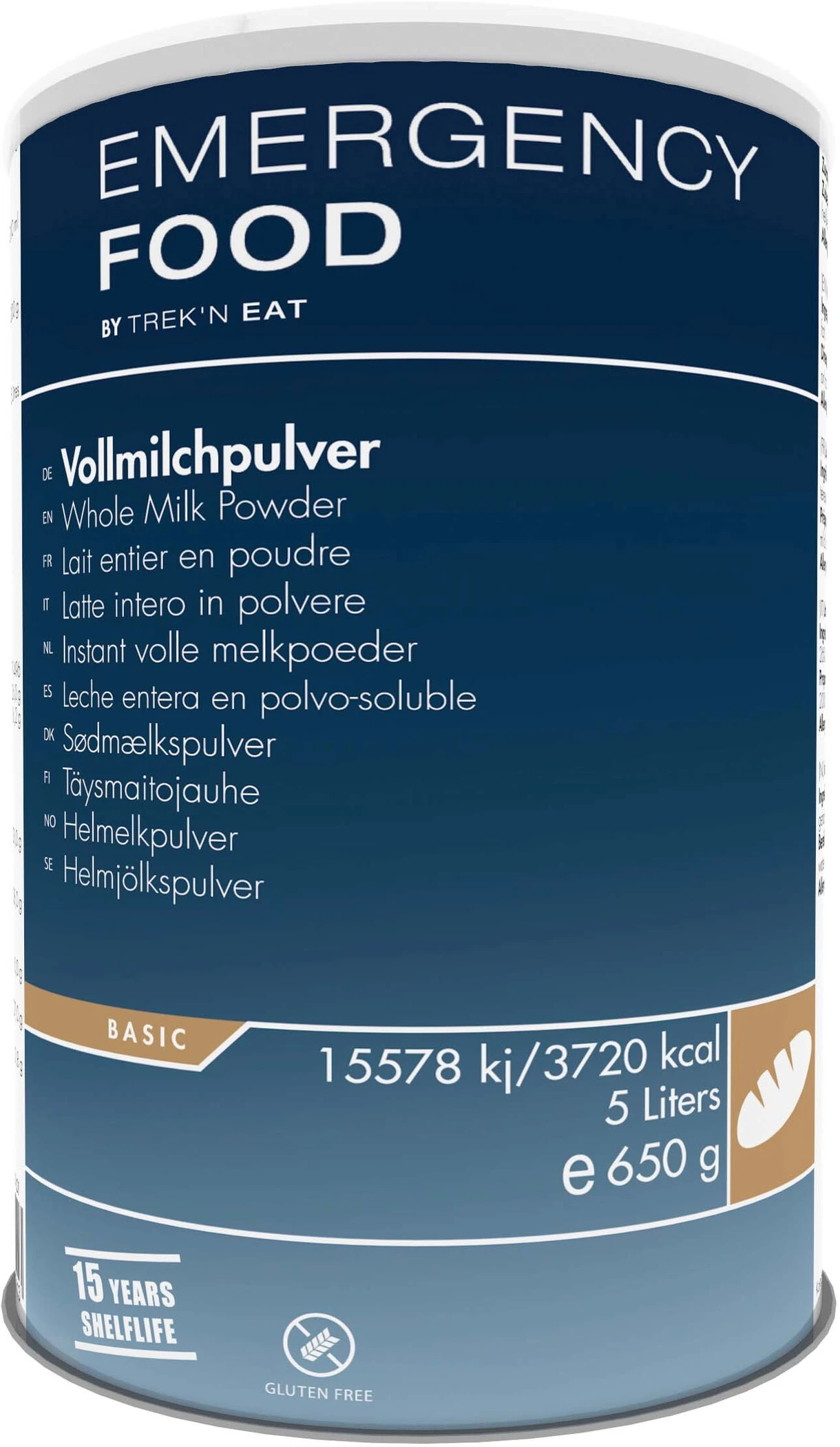 Trek'n Eat Trek'n Eat Emergency Food Kan 650g, Instant Whole Milk Powder 3 Trek'n Eat Trek'n Eat Emergency Food Kan 650g, Instant Whole Milk Powder