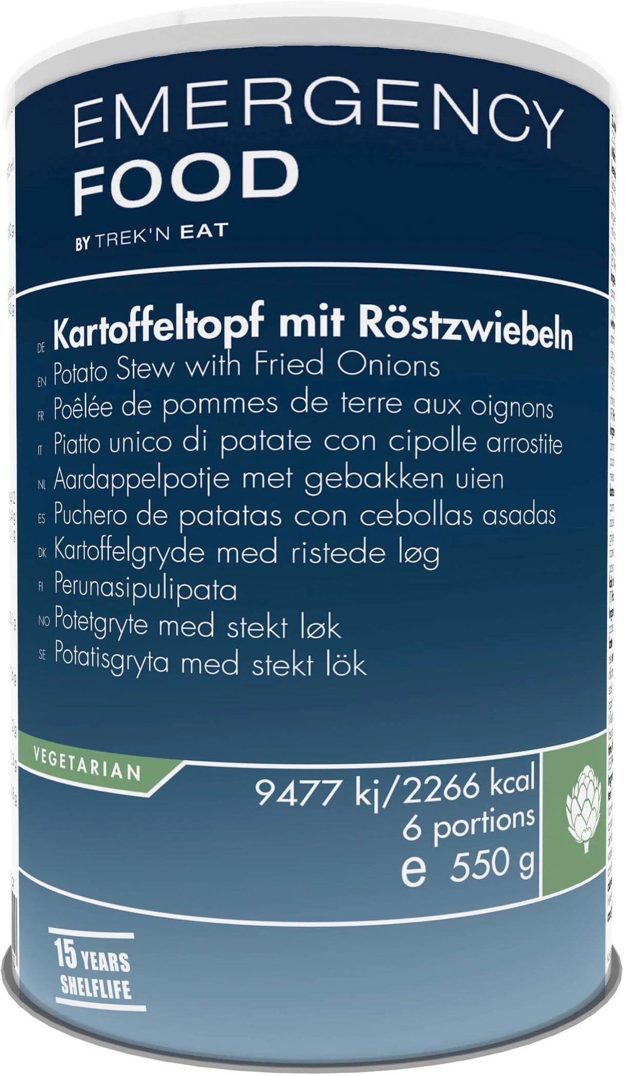 Trek'n Eat Trek'n Eat Emergency Food Kan 550g, Potato Soup With Fried Onions 3 Trek'n Eat Trek'n Eat Emergency Food Kan 550g, Potato Soup With Fried Onions