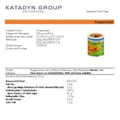 Trek'n Eat Trek'n Eat Pumpernikkel 500g