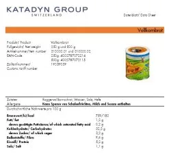 Trek'n Eat Trek'n Eat Fuldkornsbr&oslash;d 500g