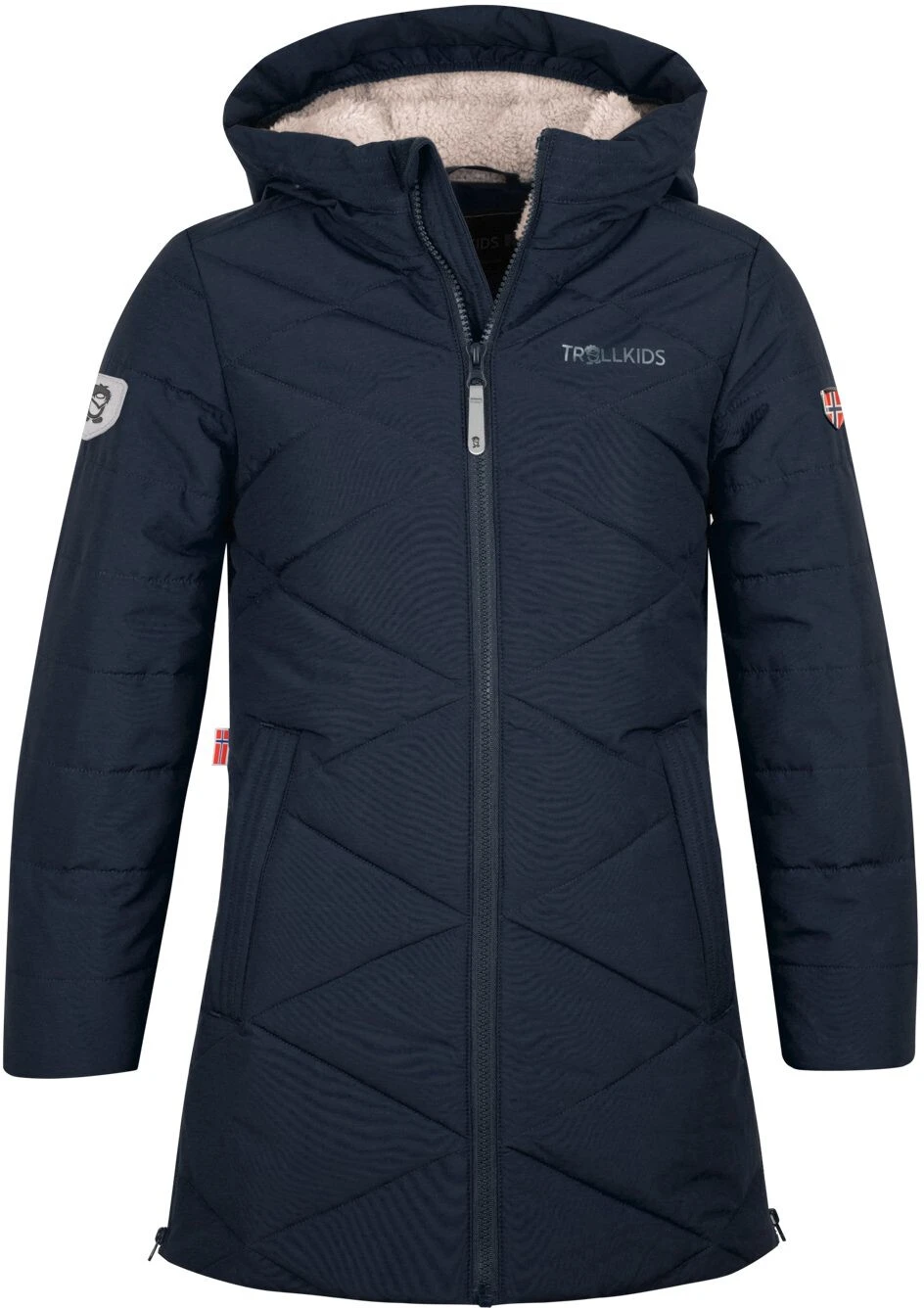 TROLLKIDS Bergen Frakke Piger, Petroleumsgrøn 3 TROLLKIDS Bergen Frakke Piger, Petroleumsgrøn