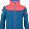 TROLLKIDS Bergen Jakke Piger, Blå/violet 2 TROLLKIDS Bergen Jakke Piger, Blå/violet -Campingtøj Butik trollkids bergen jacket girls midnight blue coral 2