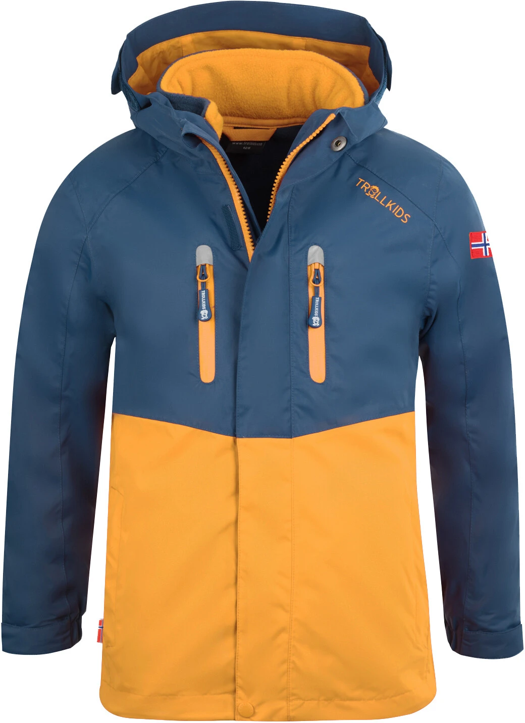 TROLLKIDS Bryggen 3in1 Jakke Børn, Petroleumsgrøn/blå 3 TROLLKIDS Bryggen 3in1 Jakke Børn, Petroleumsgrøn/blå