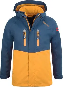 TROLLKIDS Bryggen 3in1 Jakke B&oslash;rn, Bl&aring;