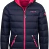 TROLLKIDS Dovrefjell Jakke B&oslash;rn, Bl&aring; -Campingtøj Butik trollkids dovrefjell jacket kids navy magenta 2