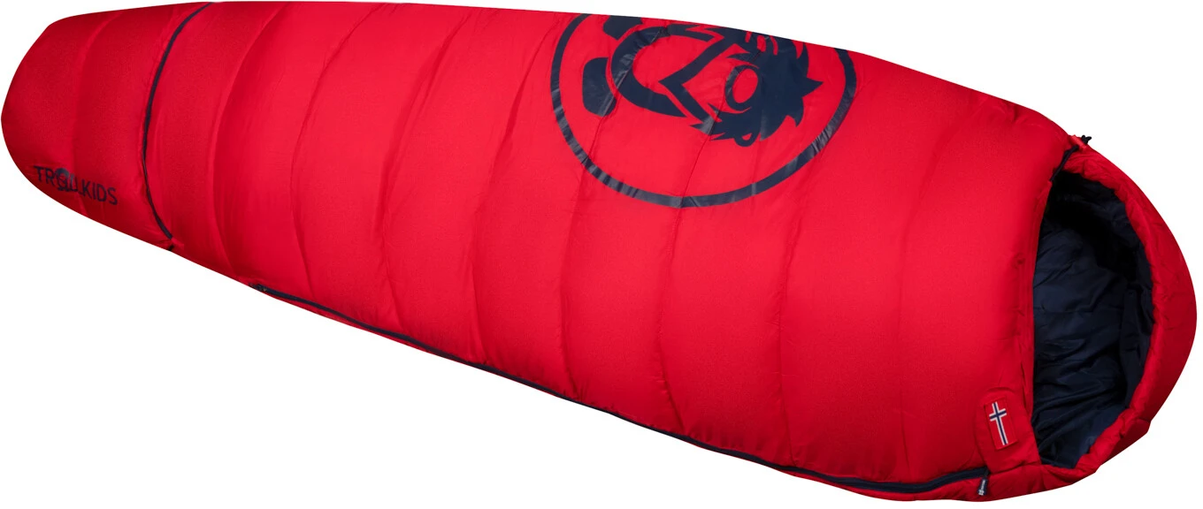 TROLLKIDS Fjell Dreamer II Sovepose Kan Forlænges Børn, Rød 3 TROLLKIDS Fjell Dreamer II Sovepose Kan Forlænges Børn, Rød