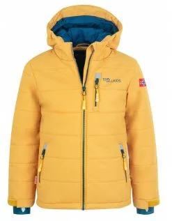 TROLLKIDS Hemsedal XT Snejakke B&oslash;rn, Turkis/pink