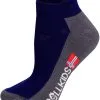 TROLLKIDS Hiking II Strømper Børn, Blå/grå 1 TROLLKIDS Hiking II Strømper Børn, Blå/grå -Campingtøj Butik trollkids hiking ii low cut socks kids navy 1 2