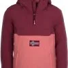 TROLLKIDS Kirkenes Anorak Piger, Petroleumsgr&oslash;n/bl&aring; -Campingtøj Butik trollkids kirkenes anorak girls maroon red antique rose 3 1