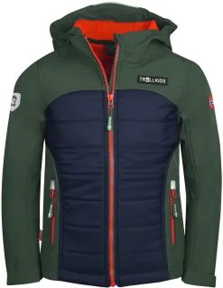 TROLLKIDS Lysefjord Jakke B&oslash;rn, Bl&aring;