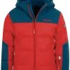 TROLLKIDS Narvik XT Jakke B&oslash;rn, Gr&oslash;n/bl&aring; -Campingtøj Butik trollkids narvik xt jacket kids bright red mystic blue 2 1