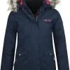 TROLLKIDS Oslo XT Frakke Piger, Gul 2 TROLLKIDS Oslo XT Frakke Piger, Gul -Campingtøj Butik trollkids oslo xt coat girls navy magenta 2