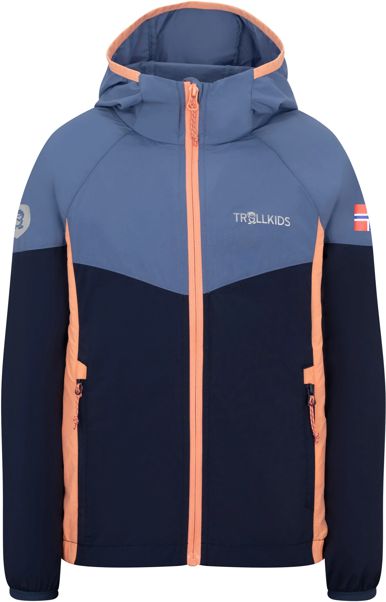 TROLLKIDS Sira Jacket Kids, Blå/beige 3 TROLLKIDS Sira Jacket Kids, Blå/beige