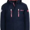 TROLLKIDS Sognefjord PRO Jakke Børn, Blå 2 TROLLKIDS Sognefjord PRO Jakke Børn, Blå -Campingtøj Butik trollkids sognefjord pro jacket kids navy antique rose 2 1