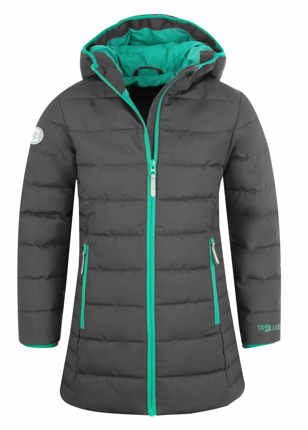 TROLLKIDS Stavanger Frakke Piger, Blå/pink 3 TROLLKIDS Stavanger Frakke Piger, Blå/pink