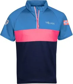 TROLLKIDS Trondheim Shirt Kids, Gr&oslash;n