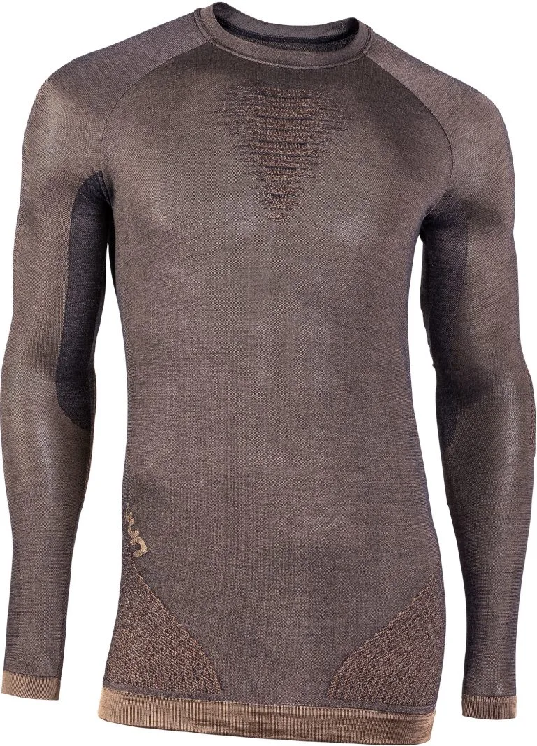 UYN Cashmere Silky UW Langærmet Undertrøje Herrer, Brun 3 UYN Cashmere Silky UW Langærmet Undertrøje Herrer, Brun