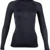 UYN Fusyon UW Undert&oslash;j Damer, Gr&aring; -Campingtøj Butik uyn fusyon uw ls shirt women black anthracite anthracite 3