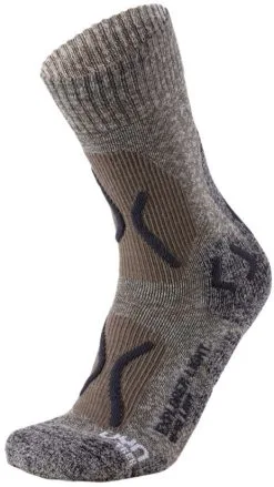 UYN Trekking Expl**** Light Str&oslash;mper Damer, Beige/brun