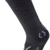 UYN Trekking Expl**** Support Str&oslash;mper Damer, Sort/gr&aring; -Campingtøj Butik uyn trekking expl support socks women black melange anthracite 2