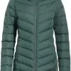 VAUDE Annecy Dunjakke Damer, Bl&aring; -Campingtøj Butik vaude annecy down coat women dusty forest 7 1